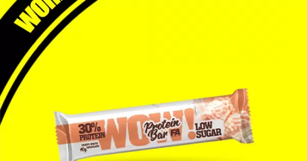 Fa Nutrition Wow Protein Bar Low Sugar Workout Bg