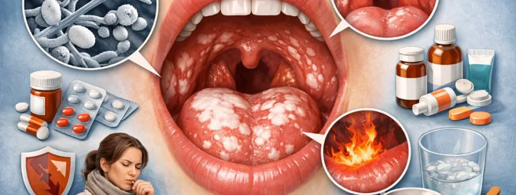 Гъбички в устата - причини, симптоми и начини за лечение