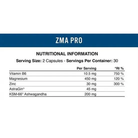 Applied Nutrition ZMA-Pro | with KSM-66® Ashwagandha Extract