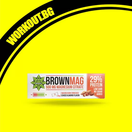 BrownMag - Magnesium Enriched Protein Bars – Almond