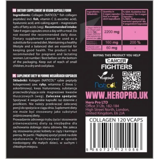 Hero.Lab Collagen | Marine Collagen + Hyaluronic Acid & Vitamin C
