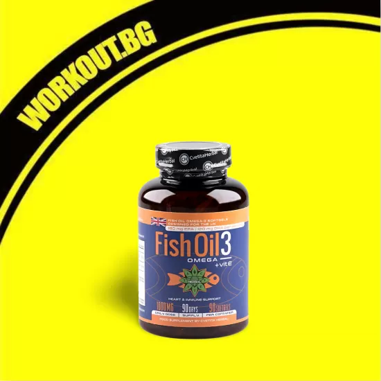 Cvetita Herbal Fish Oil 3 + Vitamin E 1000 mg