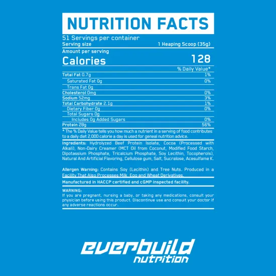 Everbuild 100% Beef Protein Isolate