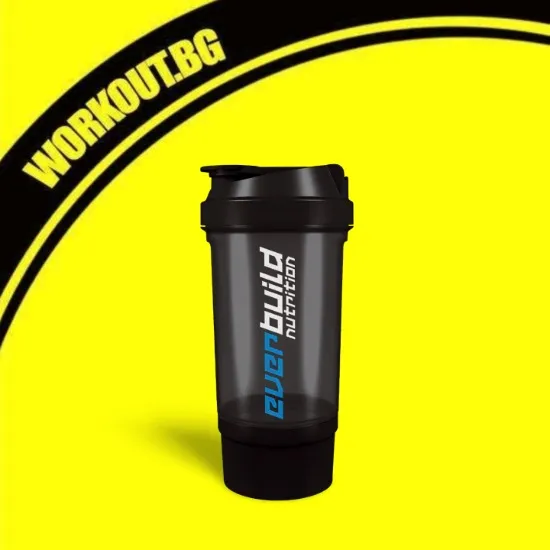 Functional Shaker 500 + 150 ml / Dark Black
