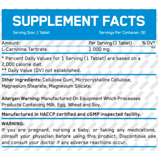 Everbuild L-Carnitine 1000 МГ