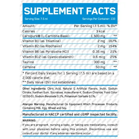 Everbuild Liquid L-Carnitine 200000 / 1000 ml