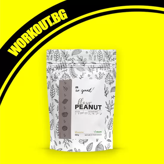 FA Nutrition Natural Peanut Flour / Био фъстъчено брашно [500 грама]