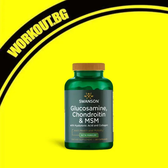 Glucosamine, Chondroitin & MSM with Hyaluronic Acid and Collagen