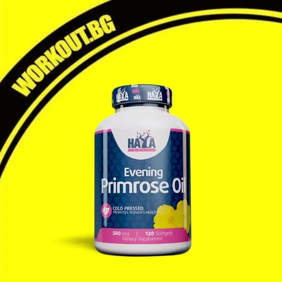 Evening Primrose Oil / Cold Pressed / 500 mg / 120 Softgels
