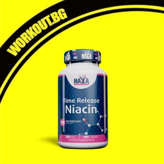 Niacin /Time Release/ 250 mg / 100 Tabs
