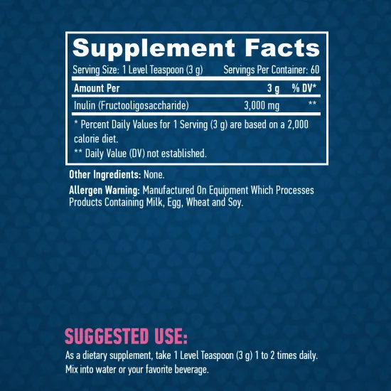 HAYA LABS Prebiotic INULIN / 200 g