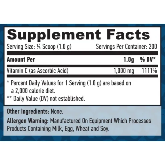 HAYA LABS Vitamin C Powder
