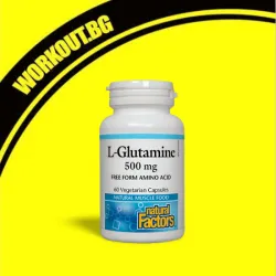 Natural Factors L-Glutamine 500 mg