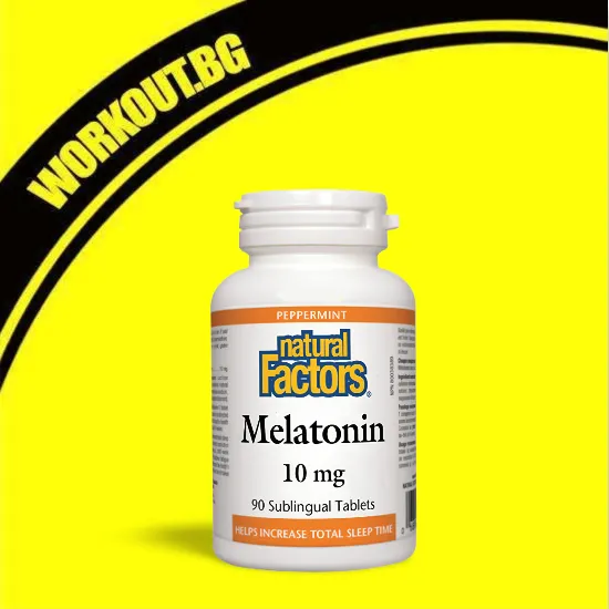 Natural Factors Melatonin 10 МГ