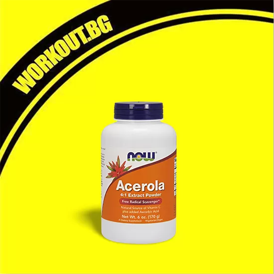 NOW Foods Acerola 4:1 Extract Powder