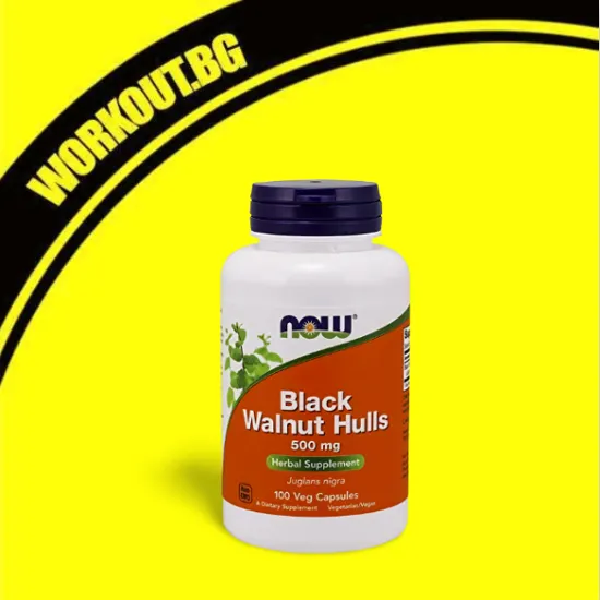 NOW Foods Black Wallnut Hulls 500 mg