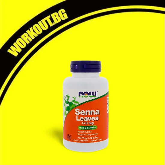 NOW Foods Senna Leaves 470 mg