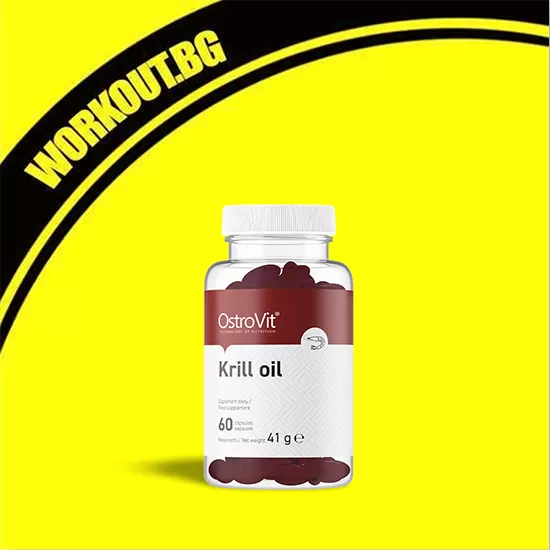 OstroVit Krill Oil 500 mg, 60 Гел капсули