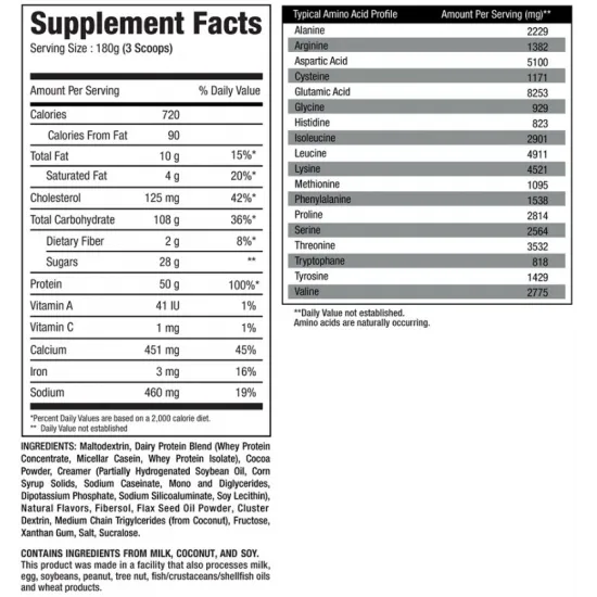 Physique Nutrition Thermo Gainer