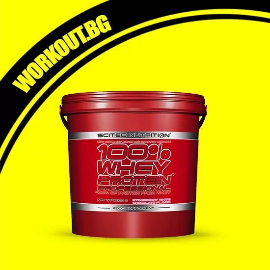 SCITEC Nutrition 100% Whey Professional 5000 Г SCITEC Nutrition 100% Whey Professional 5000 Г