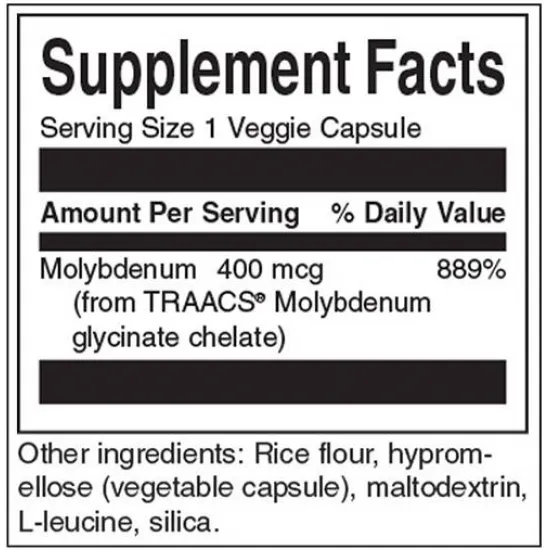 SWANSON Albion Chelated Molybdenum 400 mcg