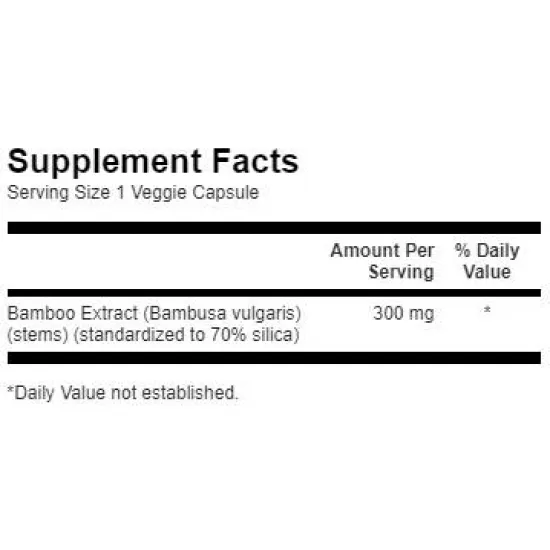 SWANSON Bamboo Extract 300 mg