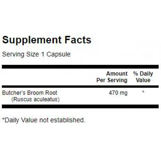 SWANSON Butcher's Broom 470 mg