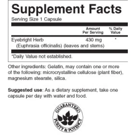 SWANSON Eyebright Herb 430 mg