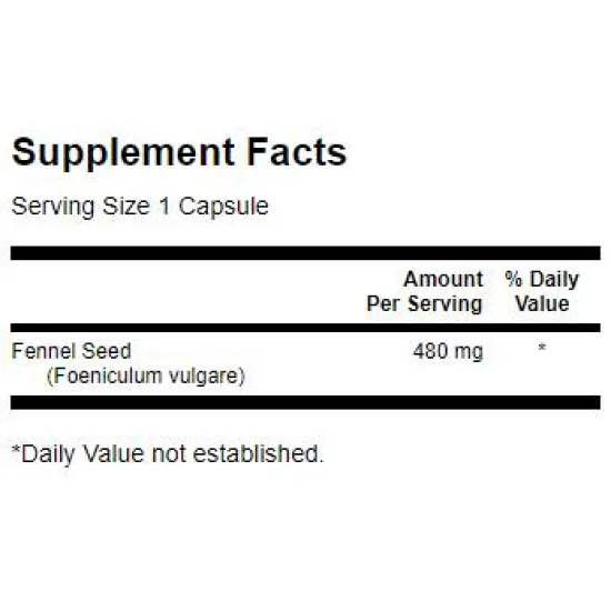 SWANSON Fennel 480 mg