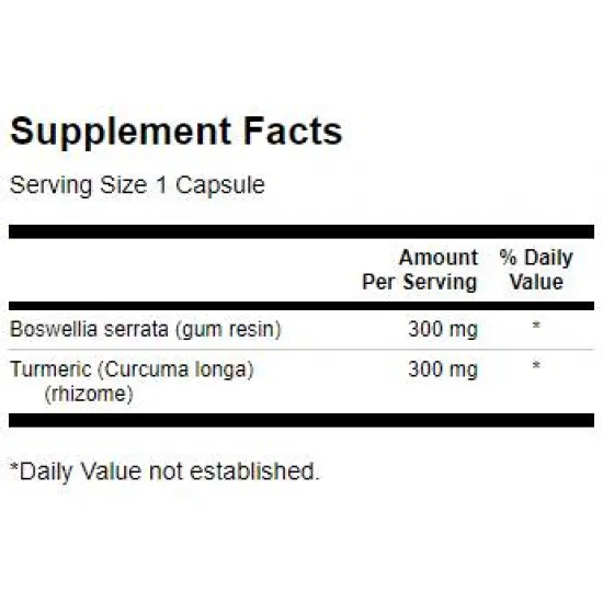 SWANSON Full Spectrum Boswellia and Curcumin
