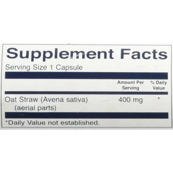 SWANSON Full Spectrum Oat Straw 400 mg