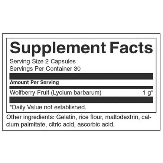 SWANSON Goji Berry 500 mg