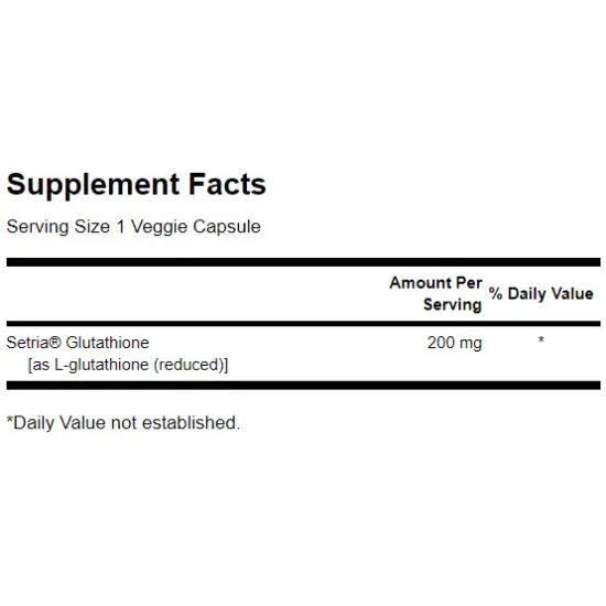 SWANSON High Potecy L-Glutathione 200 mg
