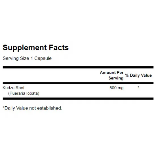 SWANSON Kudzu Root 500 mg