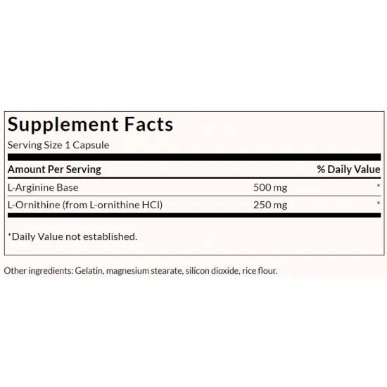 SWANSON L-Arginine & L-Ornithine