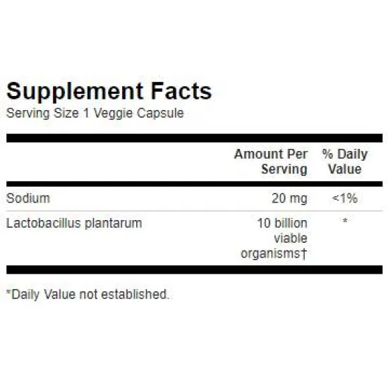 SWANSON Lactobacillus Plantarum / L Plantarum