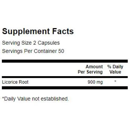 SWANSON Licorice Root 450 mg