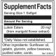 SWANSON Lutein 20 mg