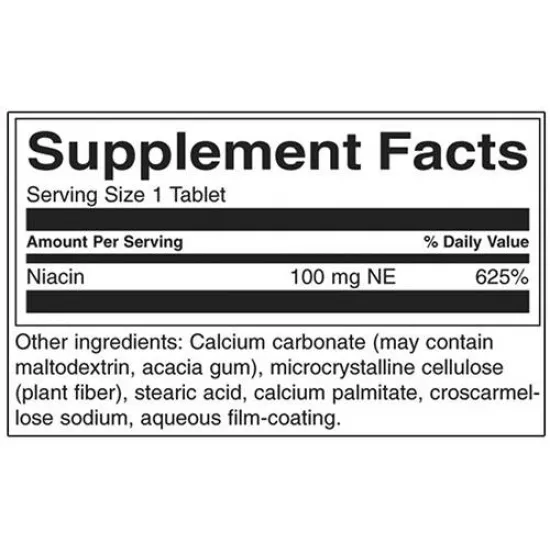 SWANSON Niacin 100 mg