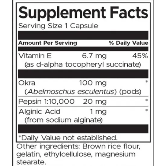 SWANSON Pepsin & Okra