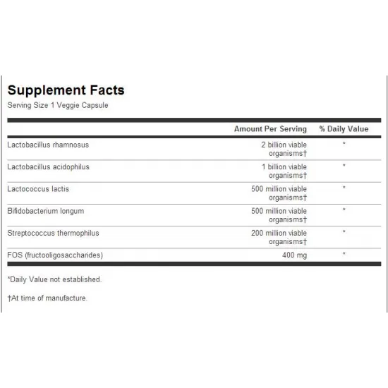 SWANSON Probiotic Complex 4 Billion CFU