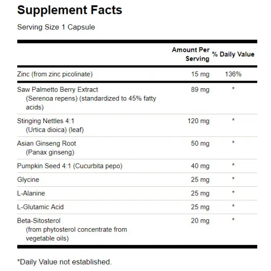 SWANSON Prostate Essentials