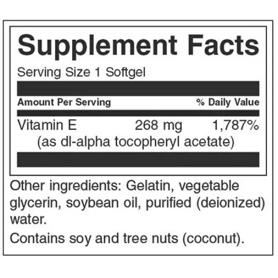 SWANSON Vitamin E 400 IU