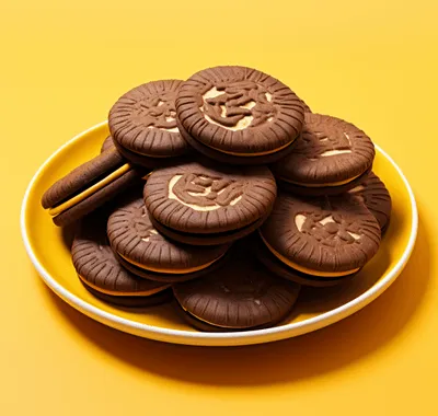 Alce Nero шоколадови бисквити с кафява захар