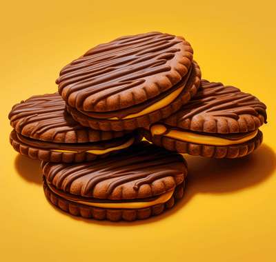 Alce Nero шоколадови бисквити с какаови зърна