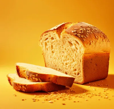 Многозърнест хляб с цели зърна