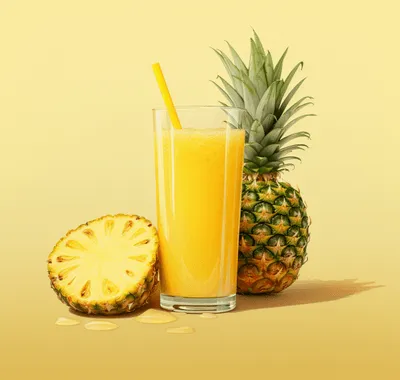 Сок от ананас